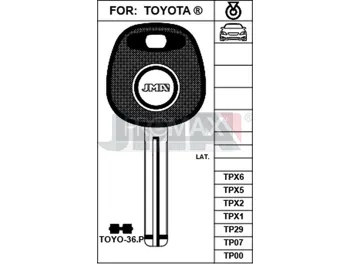 מפתח יונדאי  I 30 חריטה  JMA TP00TOYO-36.P