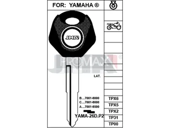 מפתח אופנוע ימאהה JMA (טימקס) TP00YAMA-26D.P2