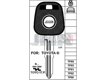 מפתח טויוטה משונן JMA TPOOTOYO-17.P
