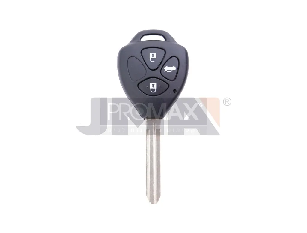 מארז שלט טויוטה קורולה 3 לחצנים