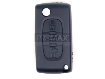 מארז שלט קופץ סיטרואן / פיג'ו חריטה חריץ בצד