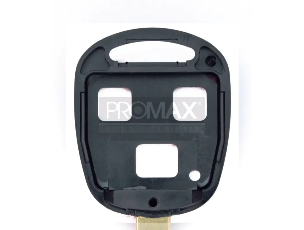 מארז שלט מפתח טויוטה מרובע 3 לחצנים