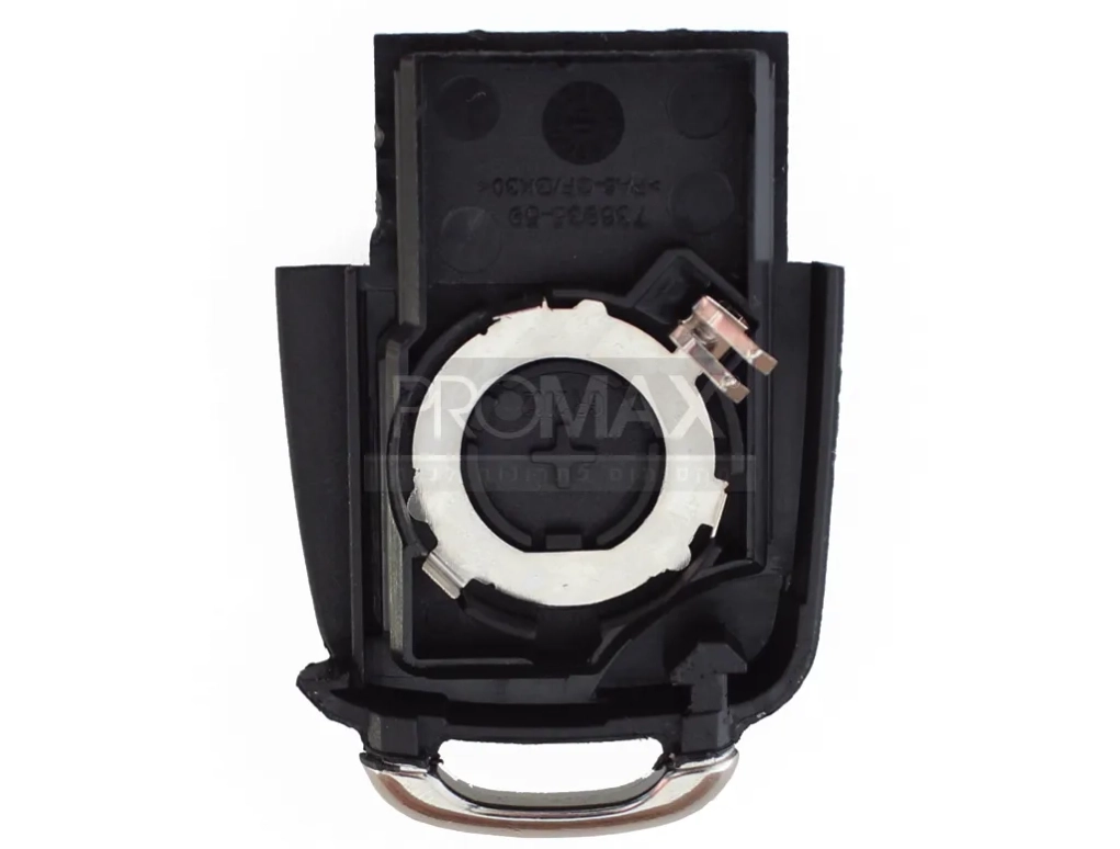 VW מרובע 2 לחצנים  מארז שלט