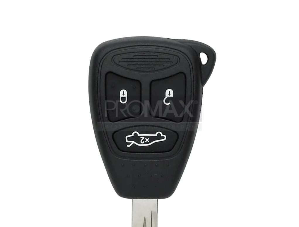 מארז שלט מפתח 3 לחצנים קרייזלר