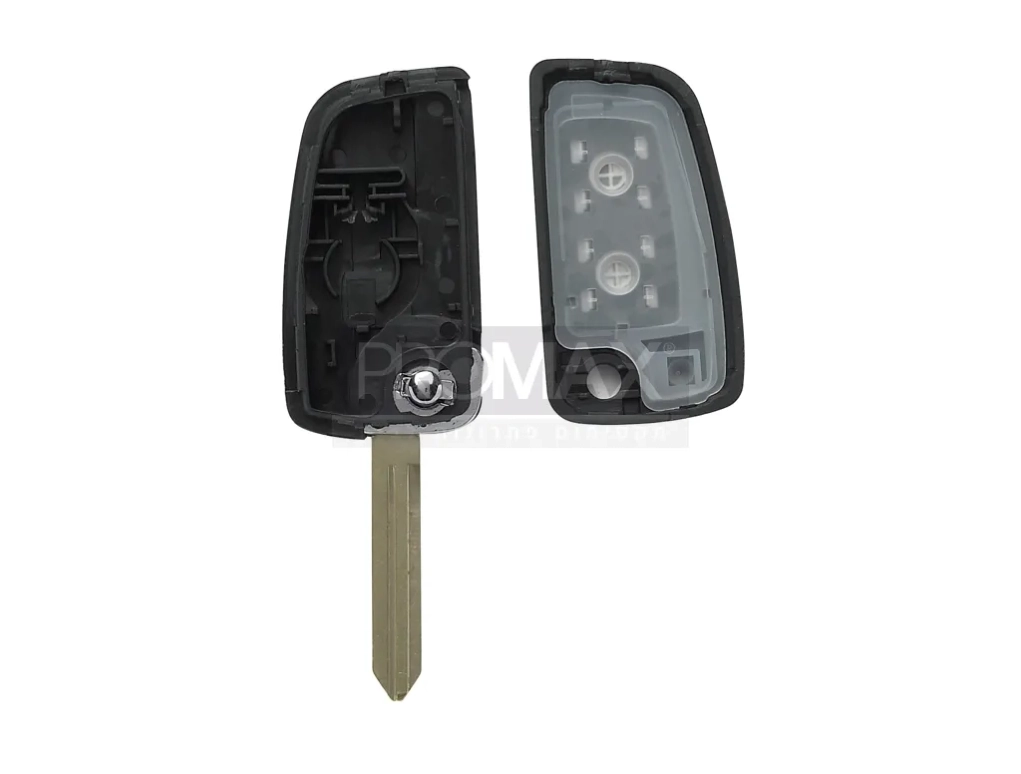 מארז שלט קופץ ניסאן 2 כפתורים