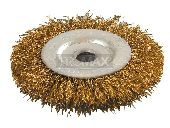 מברשת ברזל קוטר פנימי 8 מ"מ קוטר חיצוני 70 מ"מ