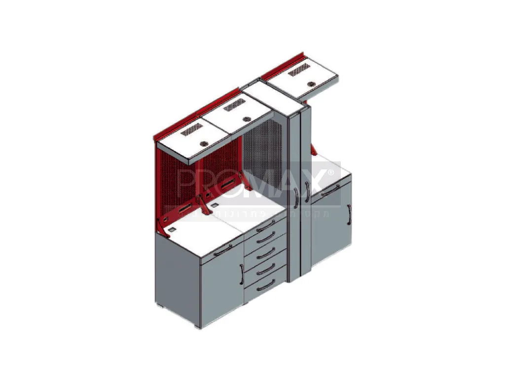 סטנד דגם KEYCENTER-1 LINE KEY ארון (נשלף)