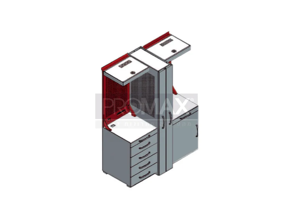 סטנד דגם KEYCENTER-1 LINE KEY ארון (נשלף) 11