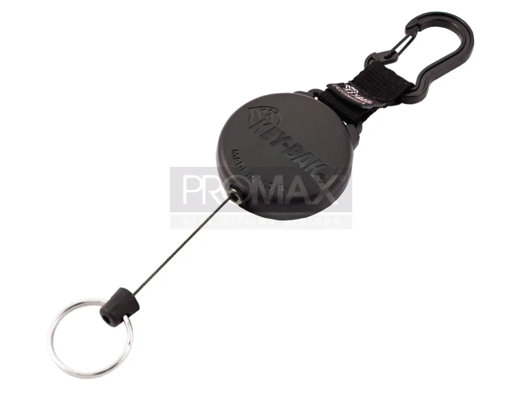 מחזיק מפתח מקצועי עם קרבינת אבטחה