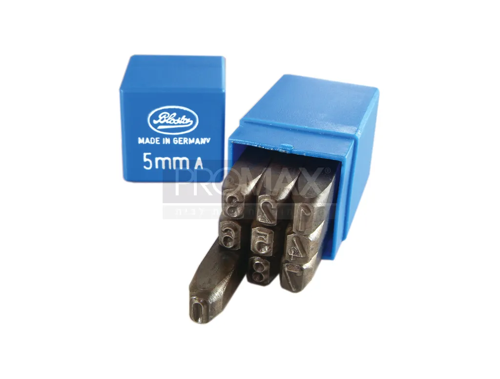 סט ספרות להטבעה 3