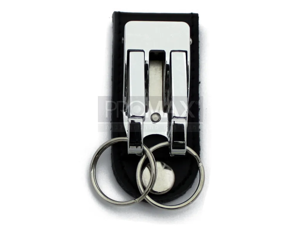 מחזיק מפתח חגורה כפול + מעור דגם 140