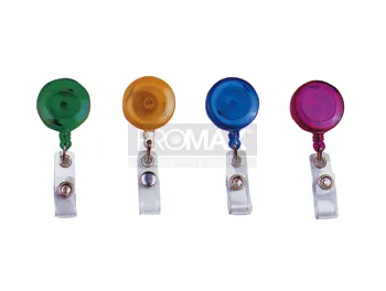 מחזיק יויו פלסטיק עגול + תפסן לכרטיס דגם 203ID