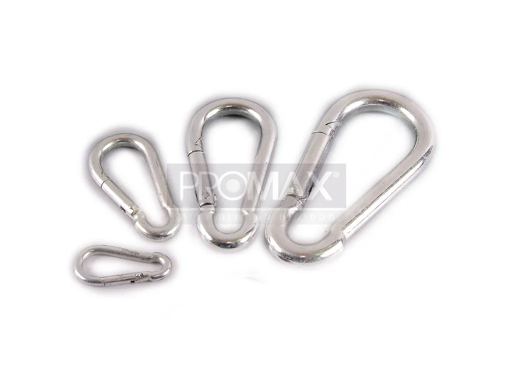 קרבינה מתכת 40 מ"מ ניקל 3