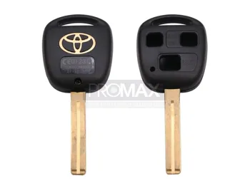 בית שלט טויוטה 2 לחצנים TR48 חריטה