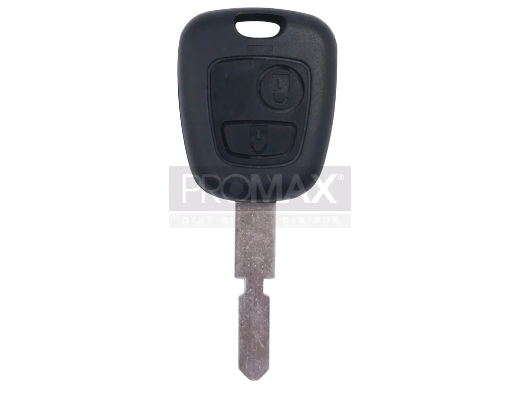 מפתח שלט לרכב מקורי פיג'ו 407 חריטה