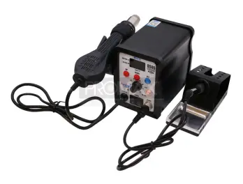 זכוכית מגדלת עם מנורה ותפס לשולחן