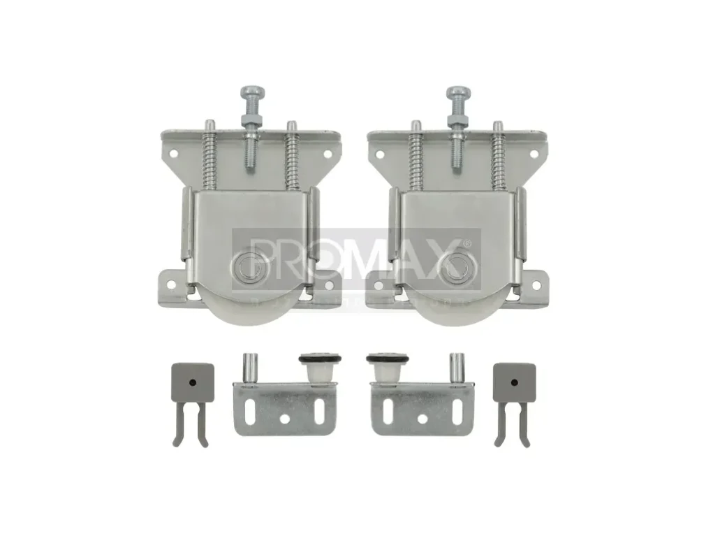 גלגל לדלת ארון הזזה (זוג)