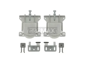 גלגל לדלת ארון הזזה (זוג)