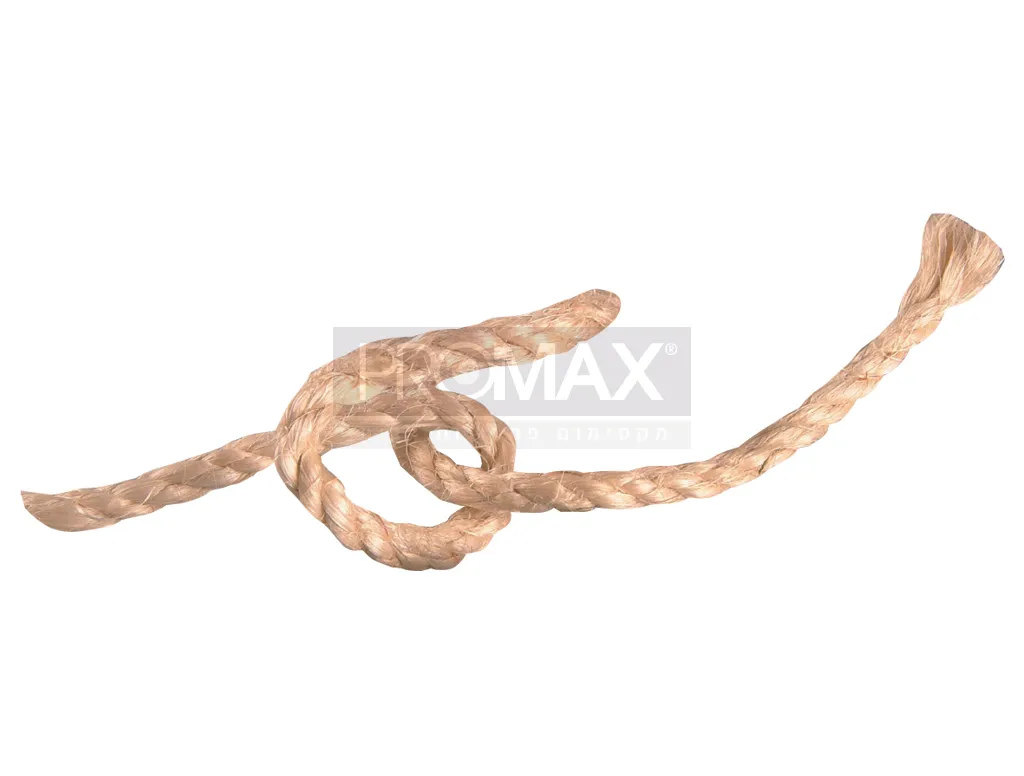 חבל סיזל 4 מ"מ ק"ג