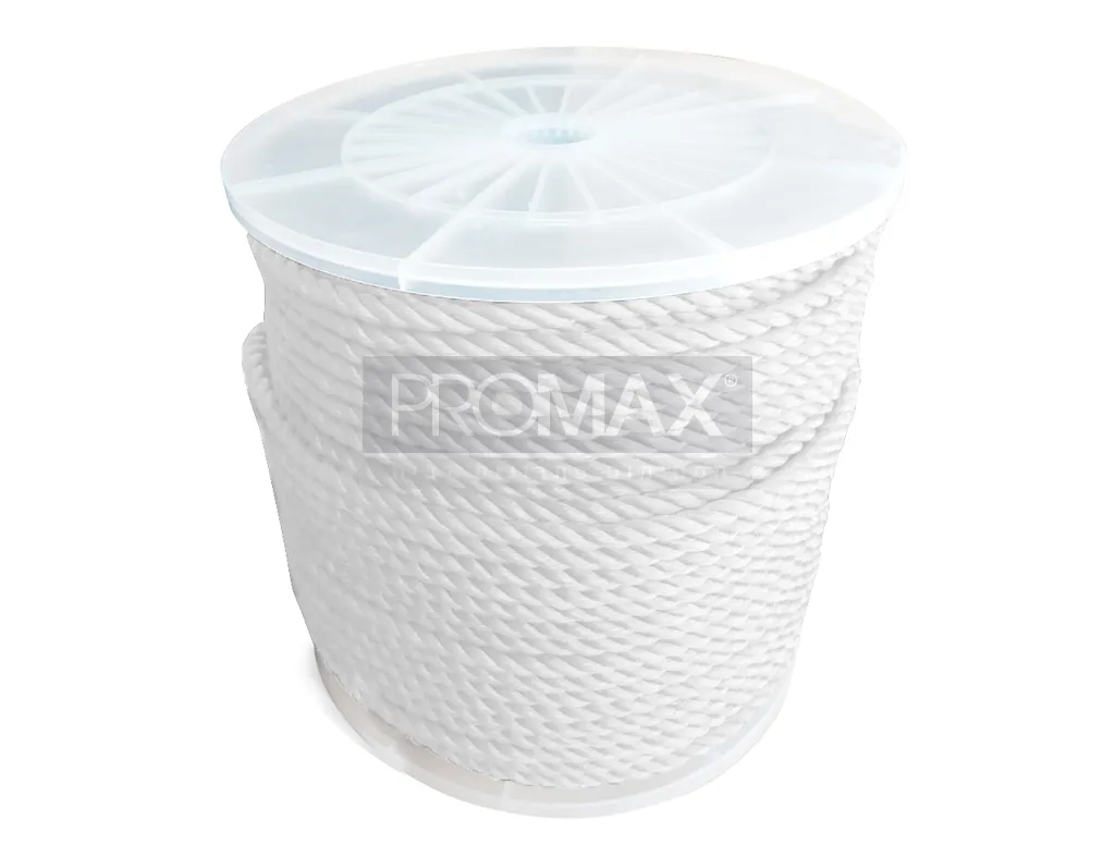 חבל פולי 10 מ"מ ק"ג לבן (כ-20 מטר בק"ג)