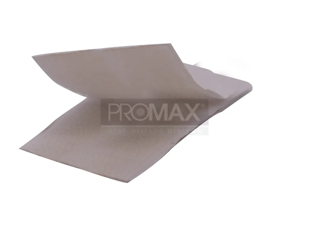 צמדן רחב 50 מ"מ דביק זכר עם נקבה לבן 25 מטר