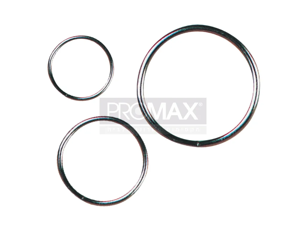 טבעת סגורה קוטר 30 מ"מ 100 יח' 3