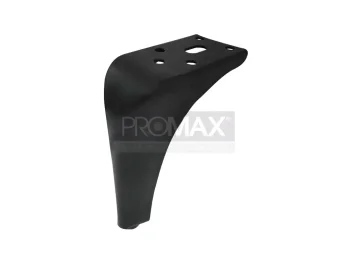 רגל לשידה פלסטיק שחור עם בורג