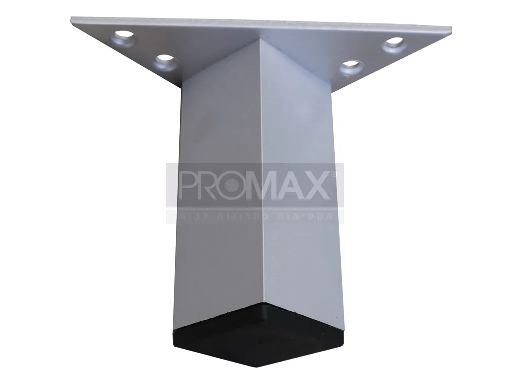 רגל לשידה מרובעת 38*38 מ"מ גובה 100 מ"מ