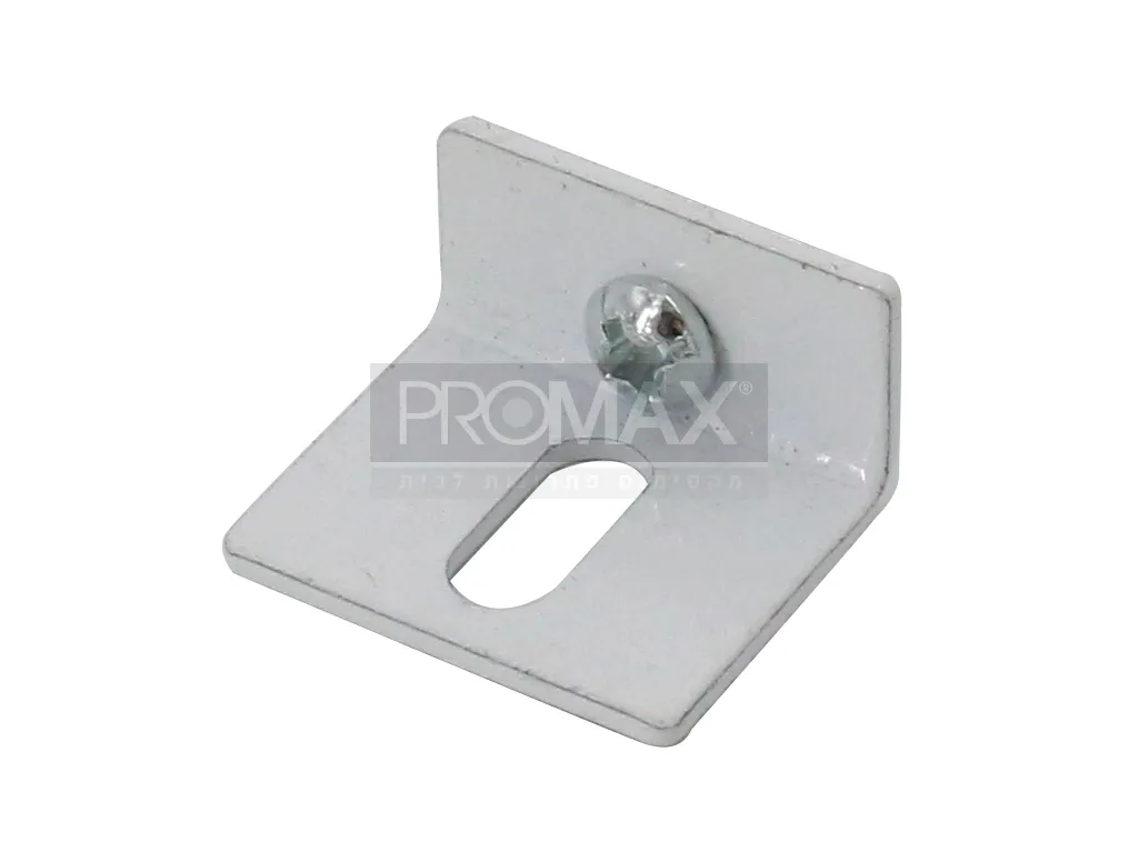 מחזיק מסילה לתקרה 100 יח' לבן