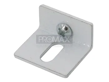 מחזיק מסילה לתקרה 100 יח' לבן