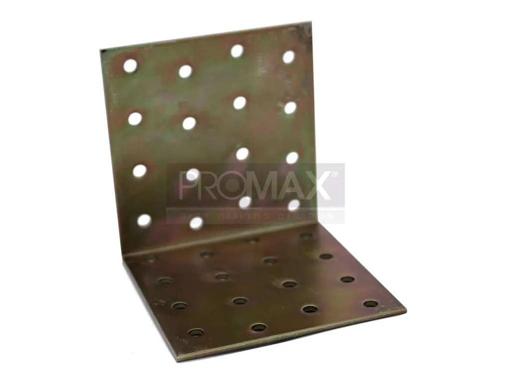 זווית רחבה 80*80*80 (עובי 2 מ"מ צהוב) 3