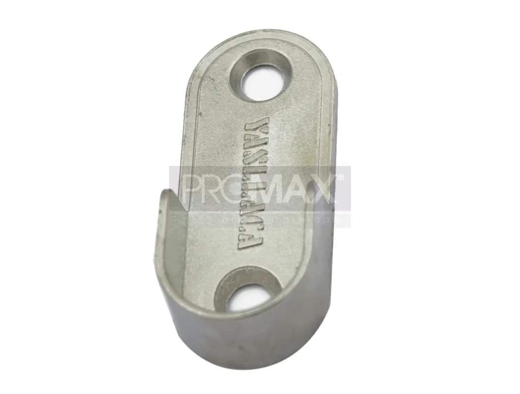 מחזיק צינור מתכת אובלי Q19 מ"מ לארון תלייה