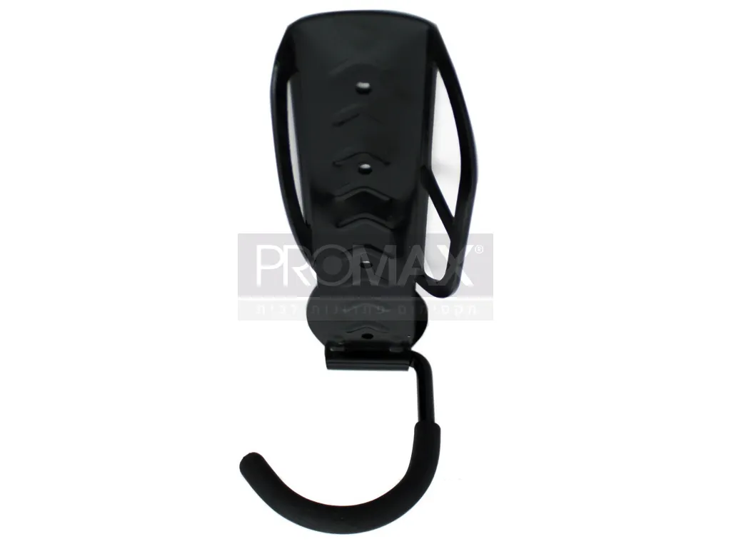 מתלה לאופניים מהקיר או מהתקרה שחור