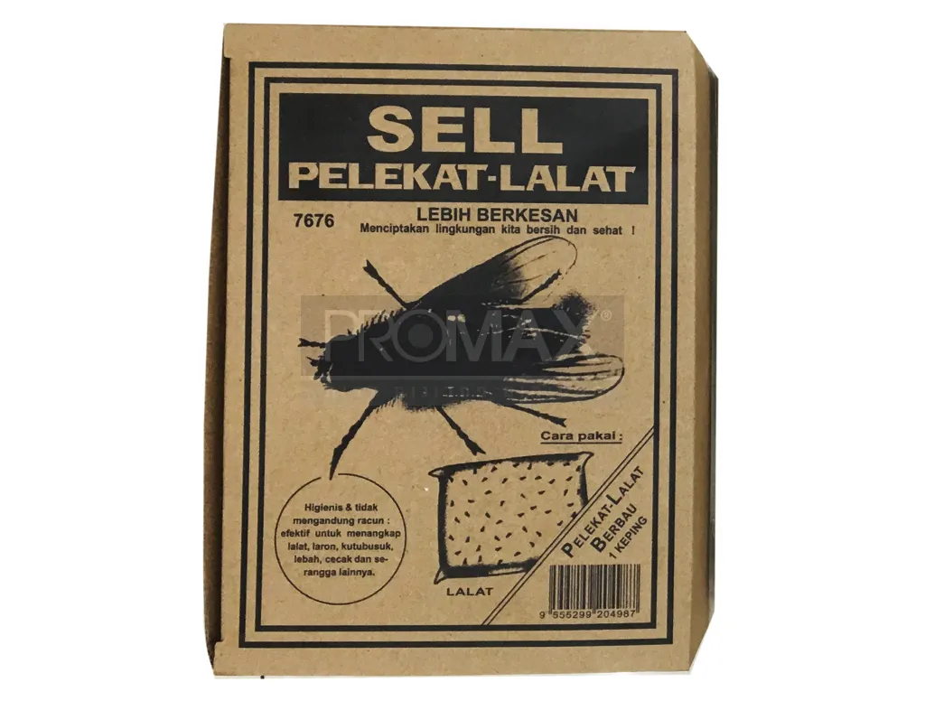 מלכודת נייר דביק לזבובים ויתושים 3