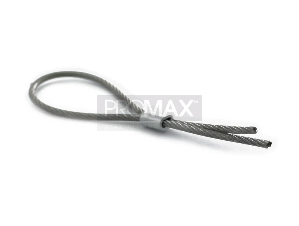 מהדק כבל פלדה 2 מ"מ מאלומיניום -טלורית (100 יח') 3