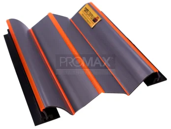 אצבעוני "אקורדיאון" מגן אצבעות בדלתות אפור