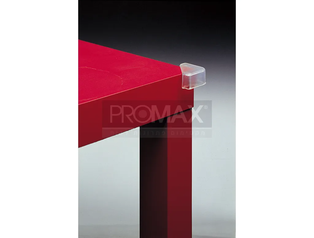 מגן פינה לשולחן שקוף (4 י"ח) בבליסטר PROMAX