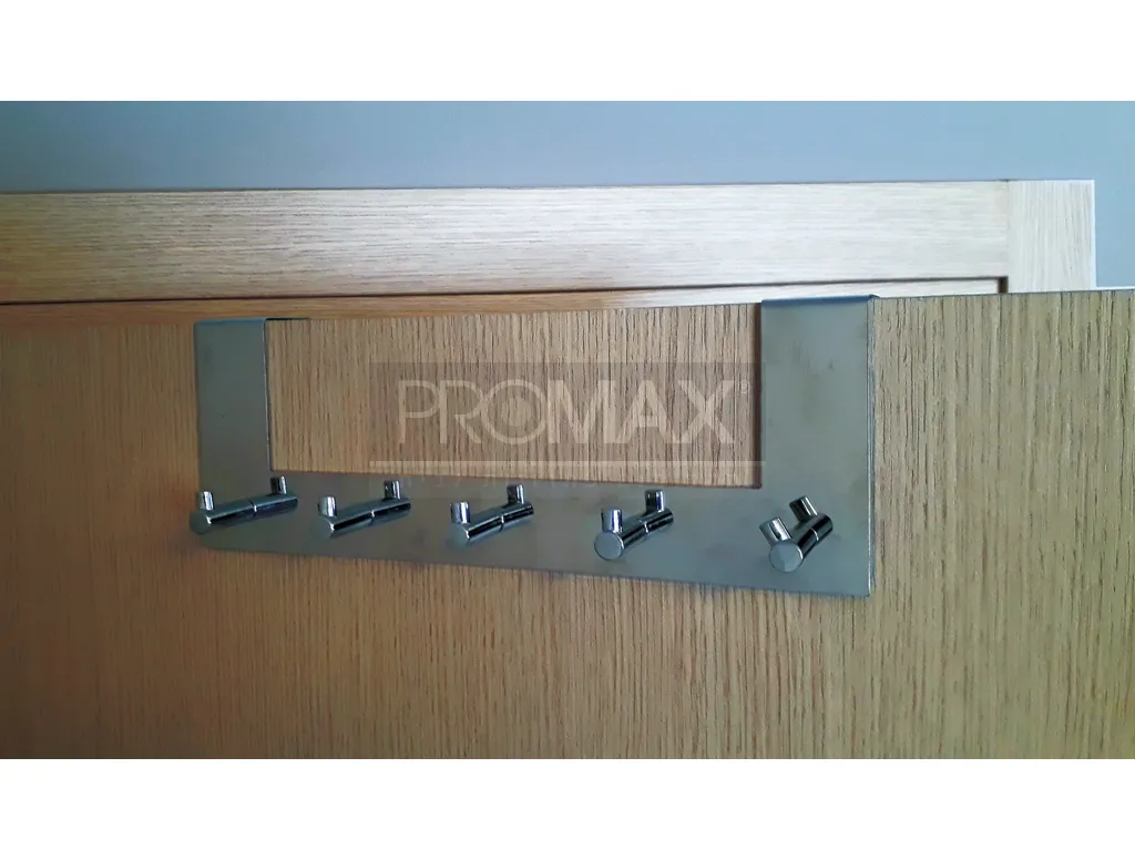 קולב על דלת מנירוסטה *5 ווים