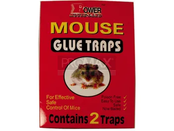 מלכודת עכברים נייר 2 יח'