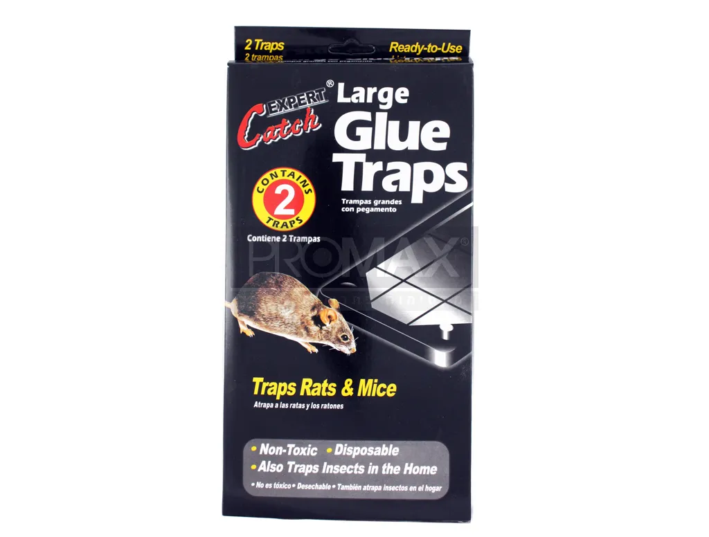 מלכודת עכברים כפולה במגש פלסטיק שחור 3