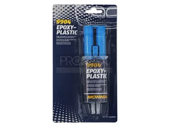 דבק אפוקסי שקוף במזרק בבליסטר