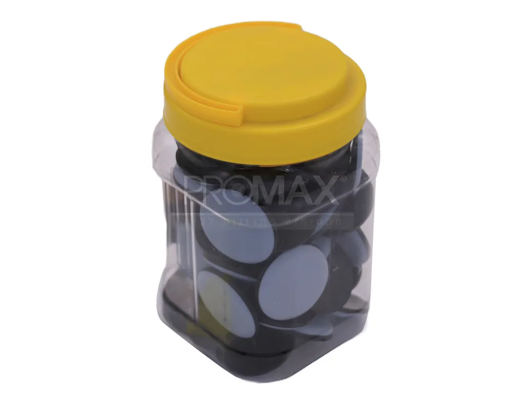 מחליק רהיטים Q40 + מסמר בקופסת פלסטיק (50 יח')