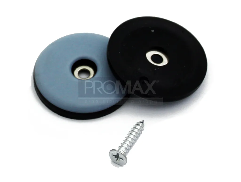 מחליק רהיטים Q38 + בורג בקופסת פלסטיק (60 יח')