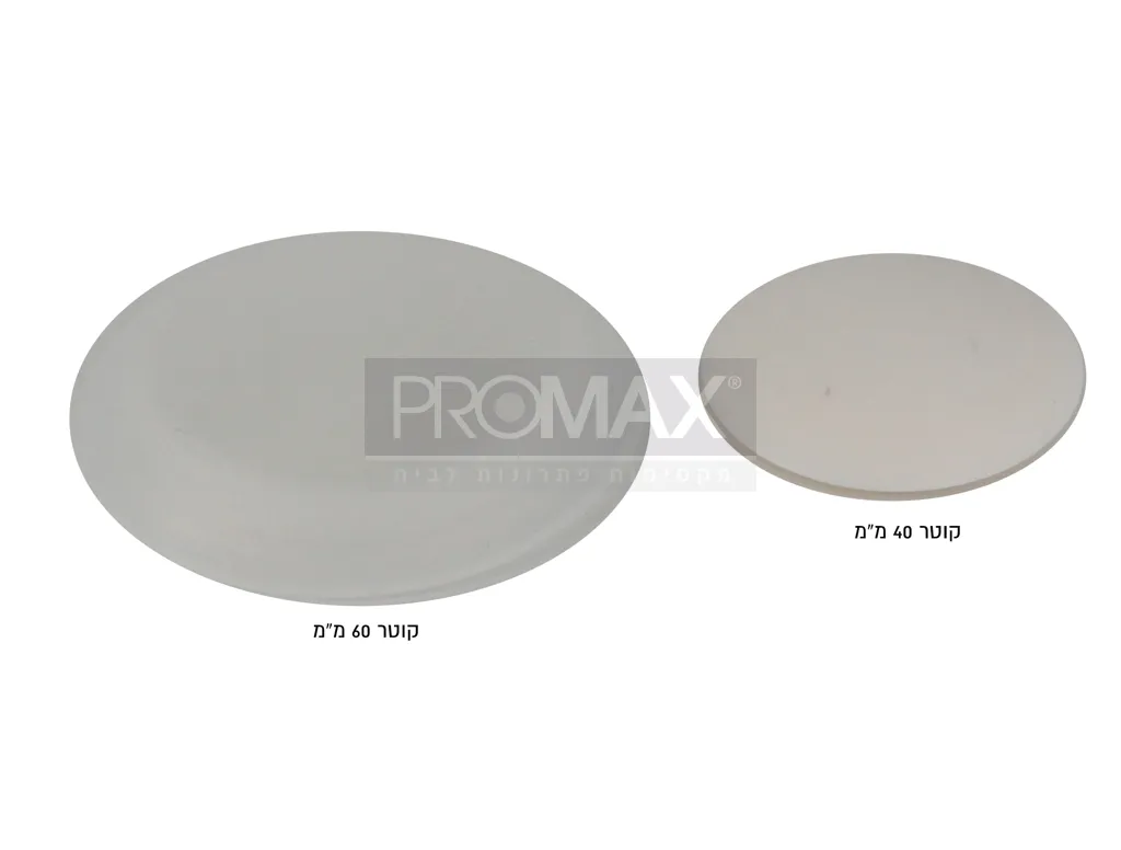 בולם דלת 40 ממ שקוף 4 י"ח בבליסטר PROMAX 5