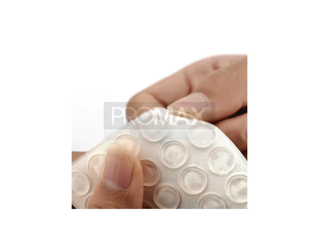 כריות סיליקון Ø10 שטוח 50 יח' PROMAX