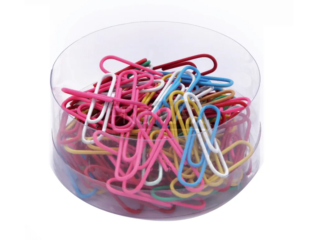 אטבים ציבעוניים לנייר (100 יח') 3