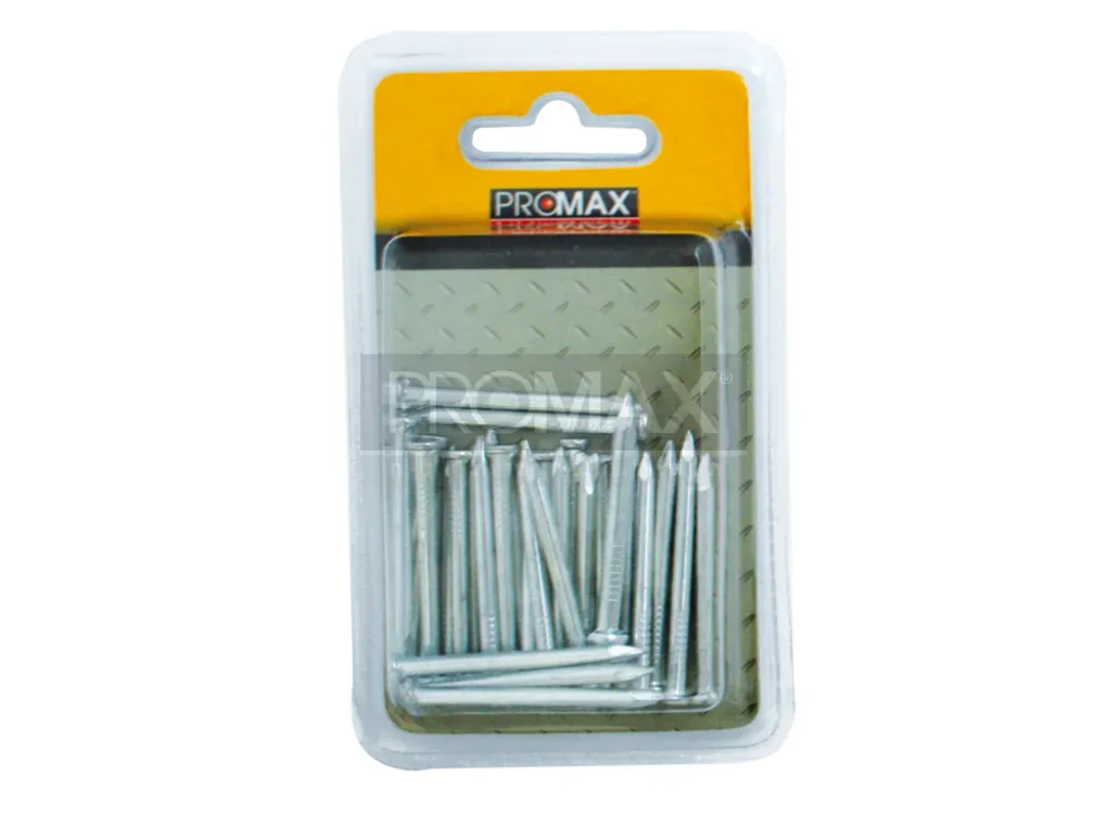 מסמר עץ 2.5 ס"מ (כ 100 יח) באריזת שקף PROMAX