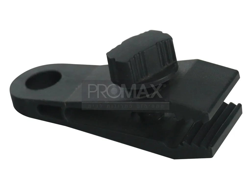 קליפס לרשת צל שחור רב שימושי 8.5 ס"מ