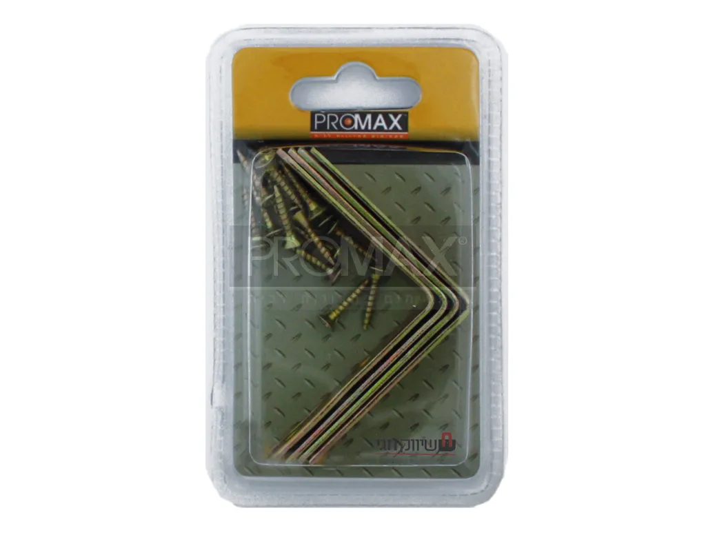 זווית כיסא 20*20 (4 יח') באריזת שקף PROMAX