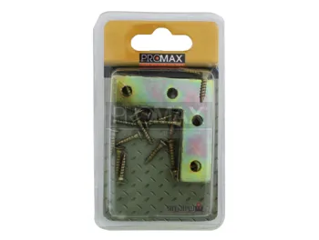 זווית שטוחה 50X50 (4 יח") בבליסטר